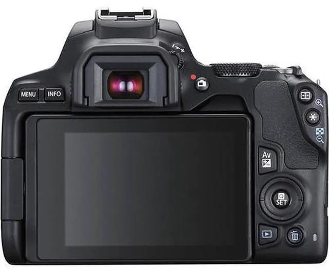 Alt view image 3 of 20 - Canon EOS Rebel SL3 DSLR Camera with 18-55mm Lens - Black