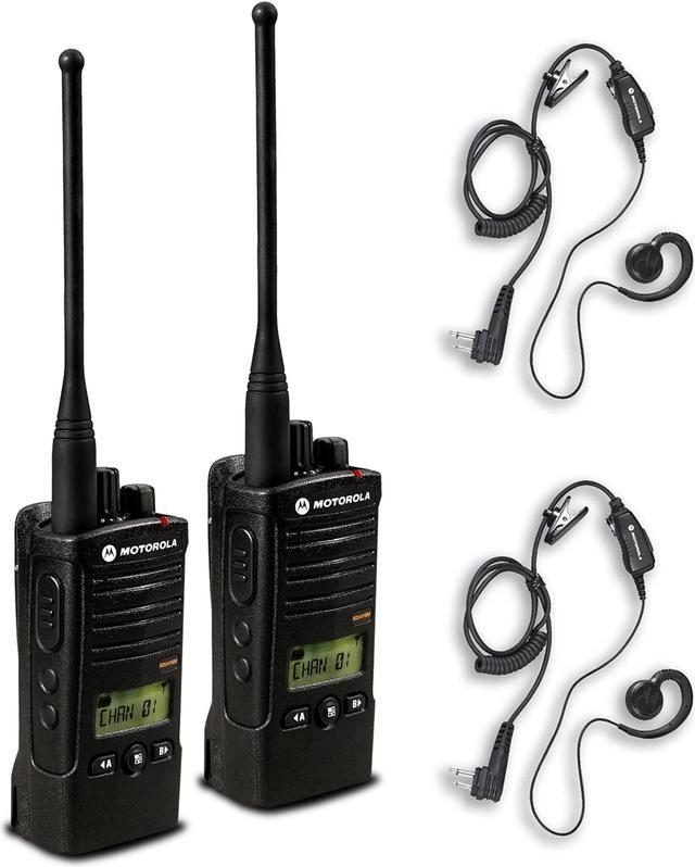 x Motorola RDU4160D RDX Business Series Two-Way UHF Radio W/ Display  Bundle