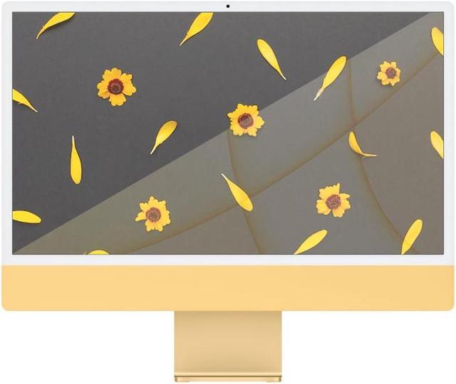 2021 Apple iMac (24-inch, Apple M1 chip with 8core CPU and 8core GPU, 8GB  RAM, 512B) - Yellow