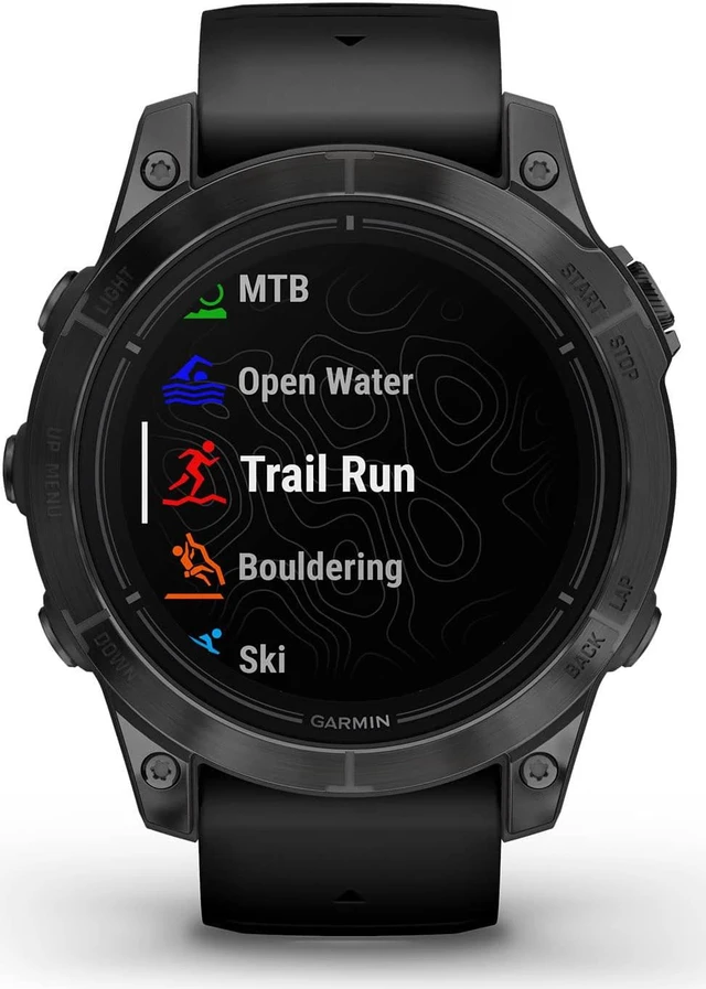Alt view image 2 of 4 - Garmin epix Pro (Gen 2) – Standard Edition, Slate Gray with Black Band, 47mm | Smart Watch 010-02803-00