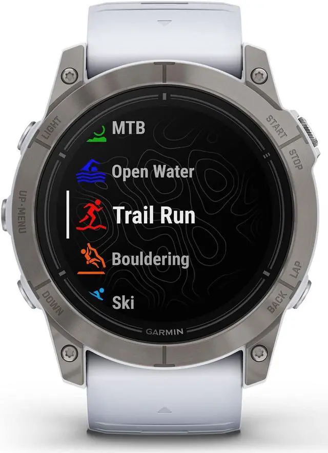 Alt view image 2 of 11 - Garmin epix Pro (Gen 2) Sapphire Edition, 51mm, High Performance Smartwatch, Advanced Training Technology, Built-in Flashlight, Whitestone