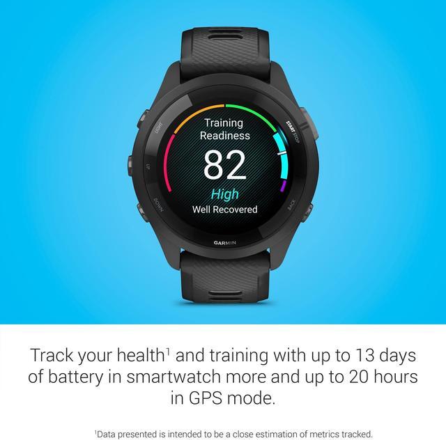 Alt view image 4 of 19 - Garmin Forerunner 265 Running Watch - Black