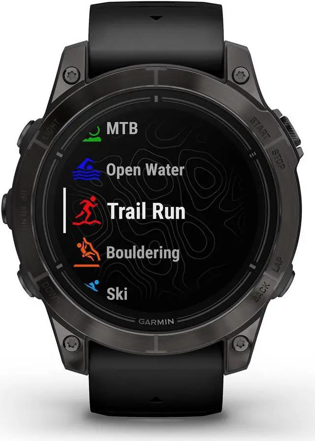Alt view image 2 of 11 - Garmin epix Pro (Gen 2) Sapphire Edition, 47mm, High Performance Smartwatch, Advanced Training Technology, Built-in Flashlight, Black