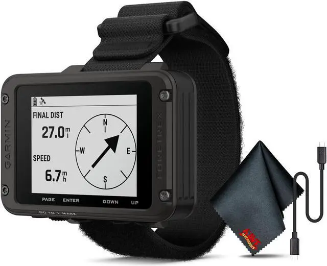 Main image of Garmin Foretrex 801 with 6Ave Cleaning Cloth