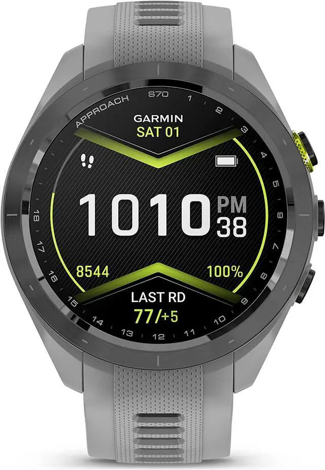 Alt view image 2 of 4 - Garmin Approach S70S, Gray (42mm) with Accessories