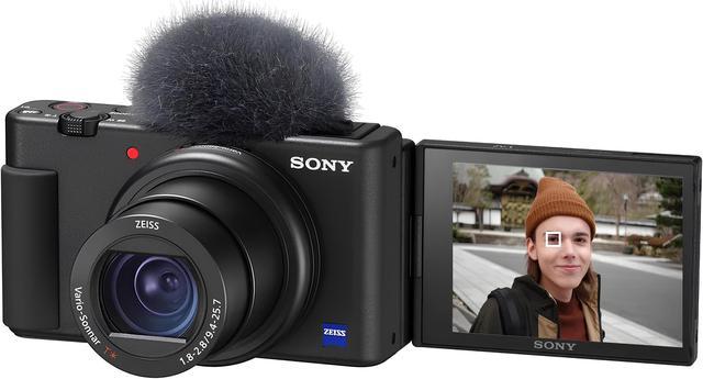 Sony ZV-1 Compact 4K HD Camera, Black #DCZV1/B 