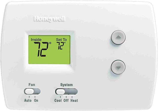 Alt view image 5 of 8 - Thermostat Non-Programmable Digital1H/1C Pro 3000 HONEYWELL CONSUMER Thermostats