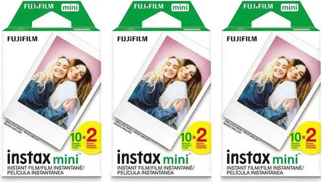 Alt view image 2 of 5 - Fujifilm Instax Mini Instant Film (3 Twin Packs, 60 Total Pictures)