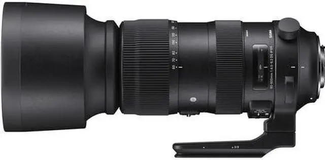 Alt view image 3 of 4 - Sigma 60-600mm DG OS HSM Sports Lens for Nikon F with 64GB SD, Bag, and More