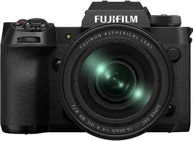 Alt view image 2 of 4 - Fujifilm X-H2 Mirrorless Camera with 16-80mm Lens (Black) Software Bundle