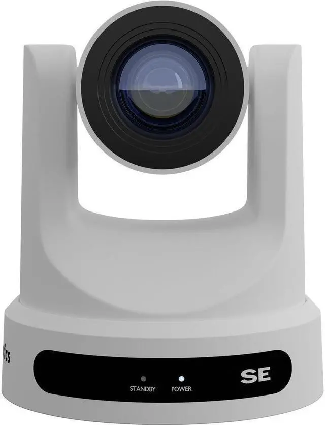 Alt view image 2 of 4 - PTZOptics Move SE PTZ Camera with 20x Optical Zoom (White) (PT20X-SE-WH-G3) + Wall Mount