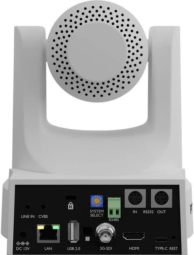 Alt view image 3 of 4 - PTZOptics Move SE PTZ Camera with 20x Optical Zoom (White) (PT20X-SE-WH-G3) + Wall Mount