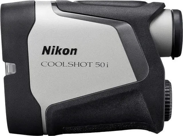 Alt view image 3 of 19 - Nikon CoolShot 50i Golf Laser Rangefinder (6x22) (Black/Grey)