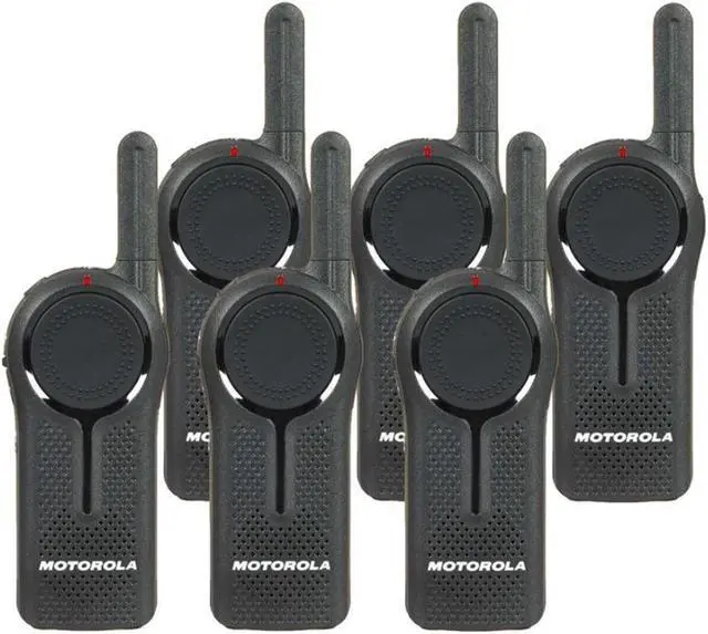 Main image of 6 Pack of Motorola DLR1060 Walkie Talkie Radios by Motorola
