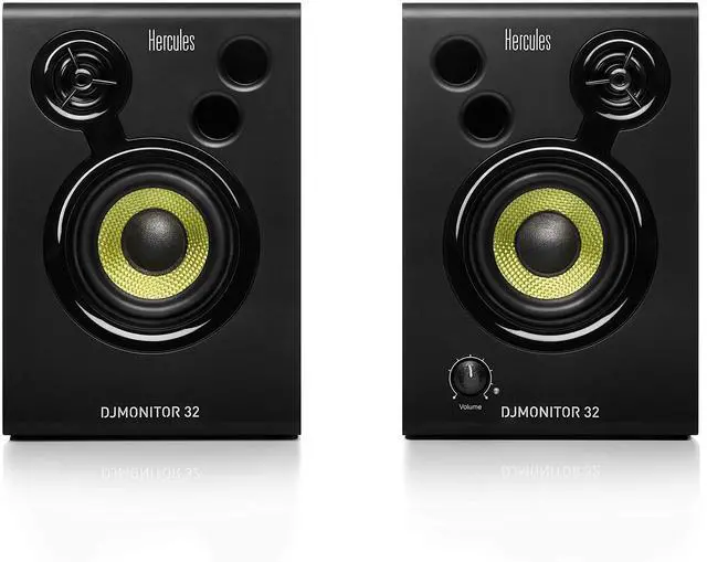 Main image of DJMonitor 32: 2 x 15 watts RMS active monitoring speakers,Black