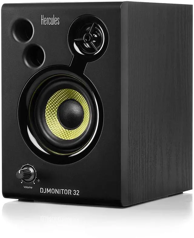 Alt view image 2 of 5 - DJMonitor 32: 2 x 15 watts RMS active monitoring speakers,Black