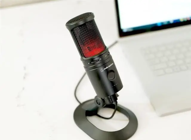 Alt view image 3 of 9 - Audio Technica AT-2020USB-XP Cardioid Condenser USB Microphone - Black
