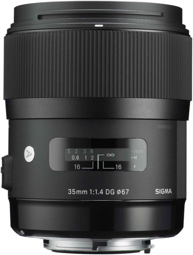 Sigma 340109 35mm F1.4 DG HSM Lens for Pentax (Black