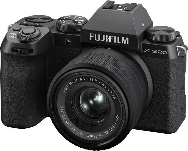 Alt view image 4 of 4 - FUJIFILM X-S20 Mirrorless Camera With 15-45mm + SIGMA 56mm f/1.4 DC DN Lens