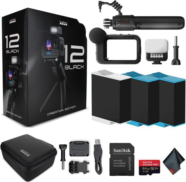 GoPro HERO12 Creator Edition - Action Camera + 64GB Card and 2