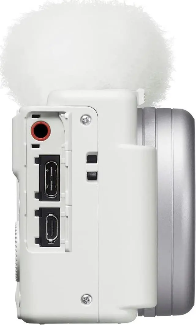 Alt view image 3 of 19 - Sony ZV-1 II Vlog Camera for Content Creators and Vloggers (White)