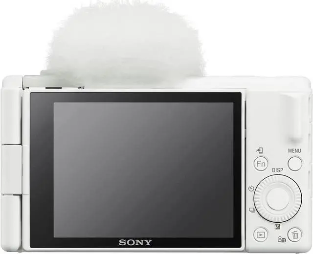 Alt view image 4 of 19 - Sony ZV-1 II Vlog Camera for Content Creators and Vloggers (White)