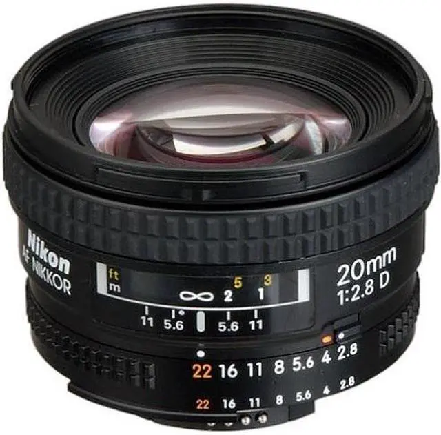 Main image of Nikon - AF 20mm f/2.8D Nikkor Lens - International Version (No Warranty)