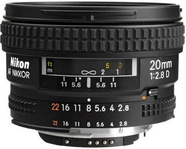 Alt view image 2 of 4 - Nikon - AF 20mm f/2.8D Nikkor Lens - International Version (No Warranty)