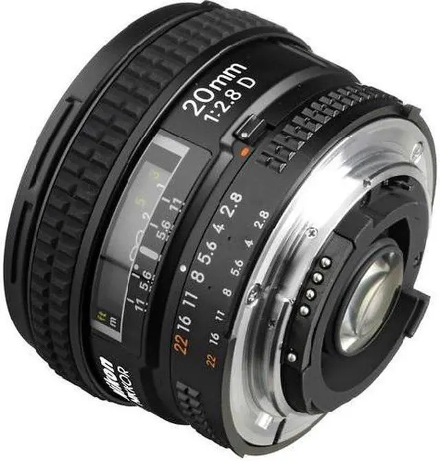 Alt view image 3 of 4 - Nikon - AF 20mm f/2.8D Nikkor Lens - International Version (No Warranty)