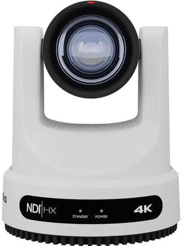Alt view image 2 of 12 - PTZOptics Move 4K 12X Optical Zoom Camera (White)