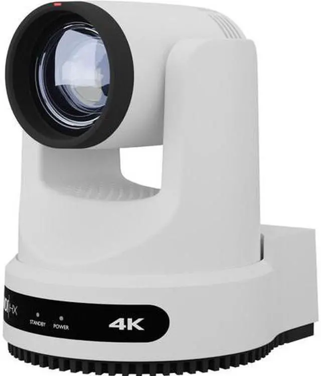 Alt view image 4 of 12 - PTZOptics Move 4K 12X Optical Zoom Camera (White)