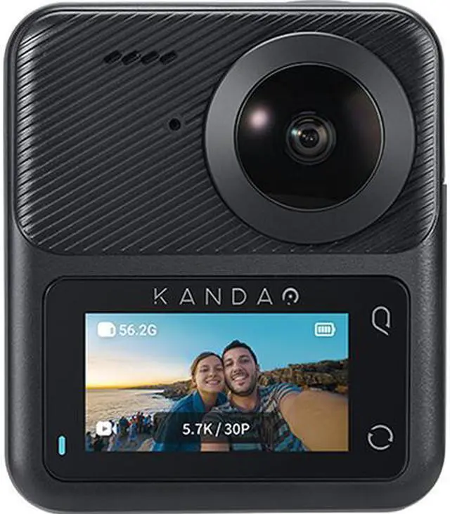 Alt view image 2 of 4 - Kandao QooCam 3 360 Camera Motorcycle Combo + 64GB Card + 50in1 Action Kit + More