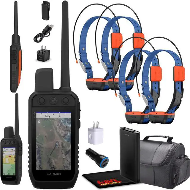 Main image of Garmin Alpha 300 Handheld With 4x Alpha T20 Advanced Tracking & Training System