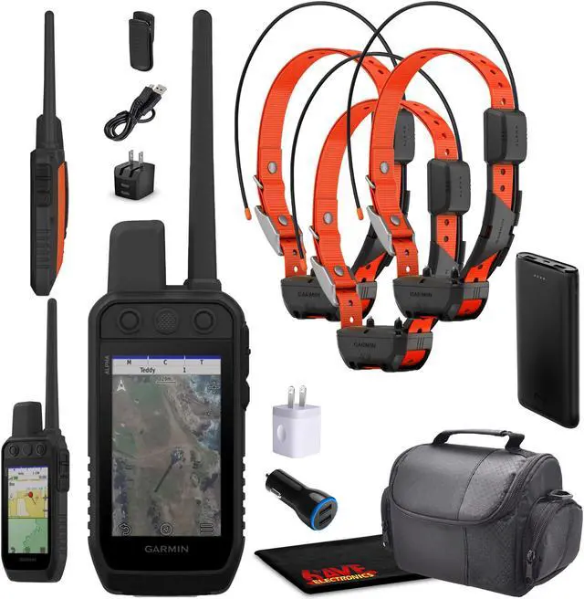 Main image of Garmin Alpha 300 Handheld With 3x Alpha TT25 Advanced Tracking & Training System