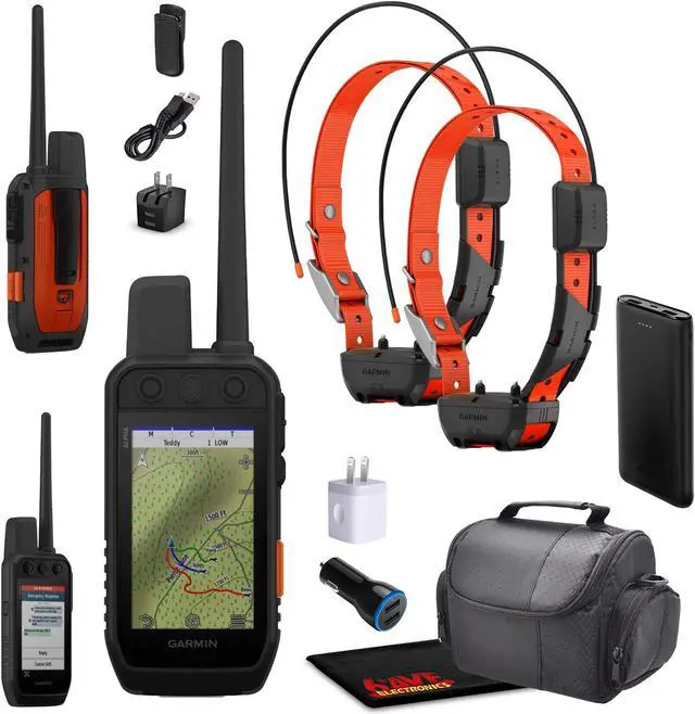 Main image of Garmin Alpha 300i Handheld With 2x Alpha TT25 Tracking & Training Collar for Dog
