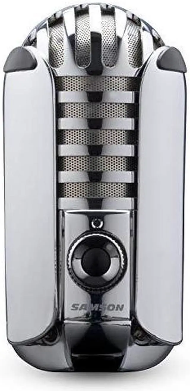 Alt view image 2 of 4 - Samson Meteor Mic USB Studio Condenser Microphone (Chrome)