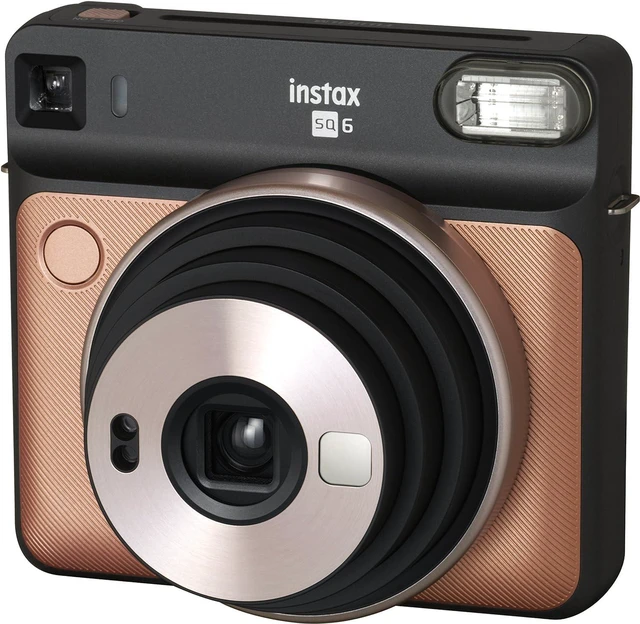 Alt view image 2 of 4 - Fujifilm Instax Square SQ6 - Instant Film Camera - Blush Gold - Bundle
