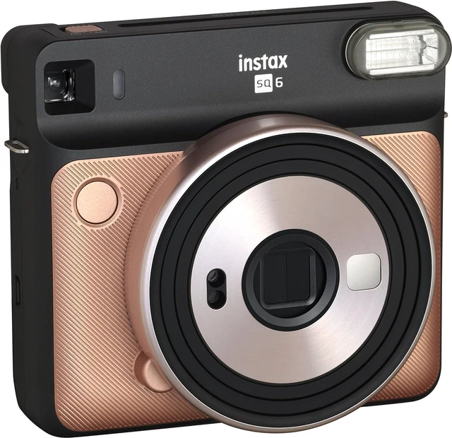 Alt view image 3 of 4 - Fujifilm Instax Square SQ6 - Instant Film Camera - Blush Gold - Bundle