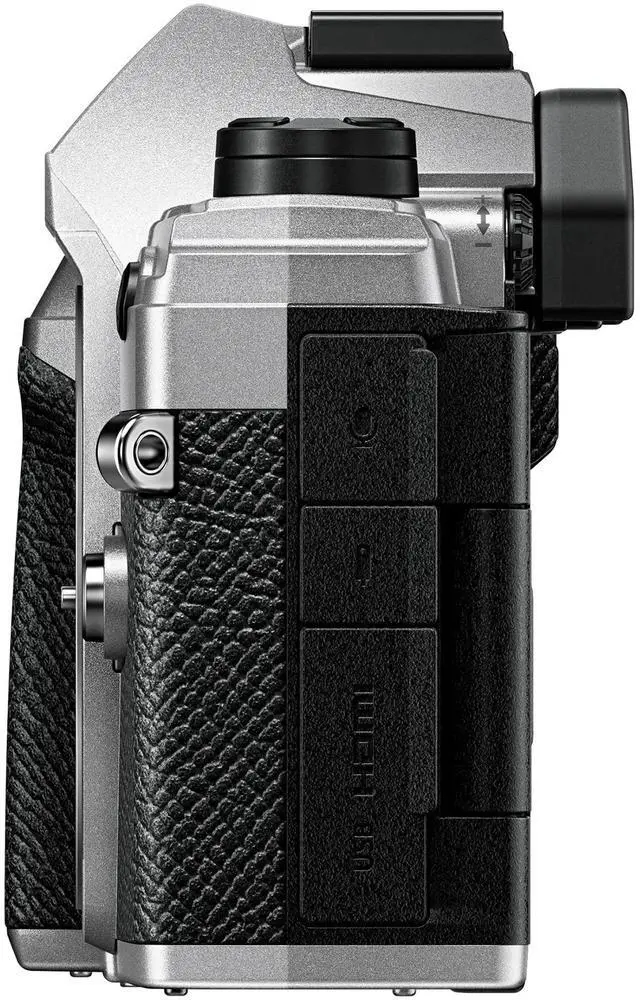 Alt view image 6 of 10 - OM System M5 20.4 Megapixel Mirrorless Camera Body Only (Silver)