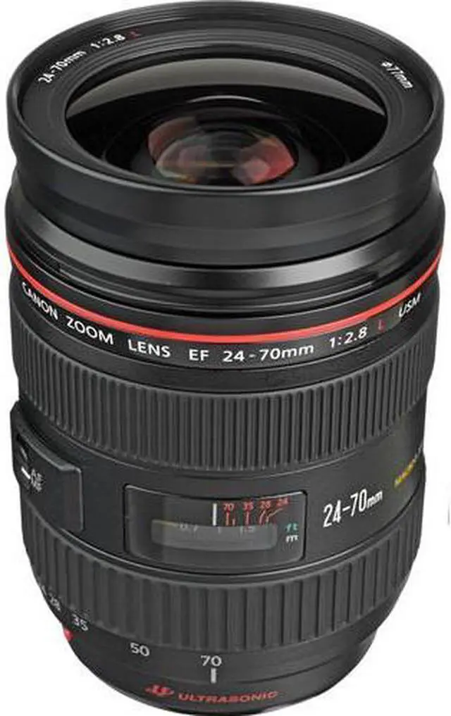 Alt view image 2 of 4 - Canon EF 24-70mm f/2.8L USM Standard Zoom Lens for Canon SLR Cameras - Bundle