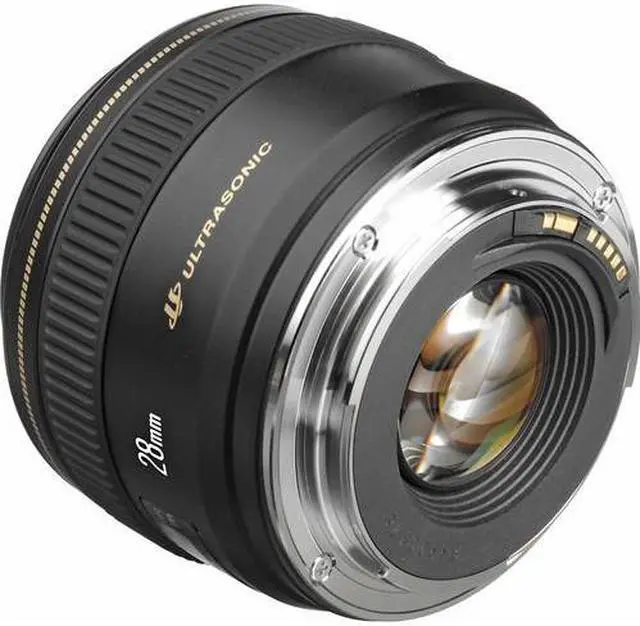 Alt view image 4 of 4 - Canon EF 28mm f/1.8 USM Lens (2510A003) + Filter Kit + Cap Keeper - Bundle