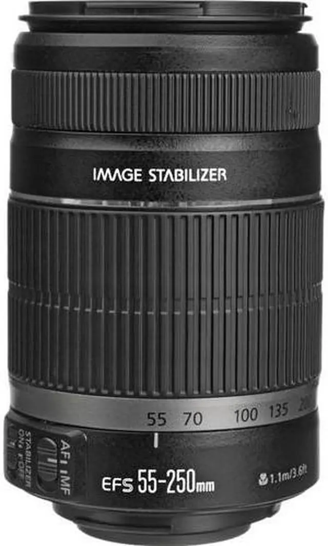 Alt view image 3 of 4 - Canon EF-S 55-250mm f/4-5.6 IS II Lens (5123B006) + 64GB Memory Card - Bundle