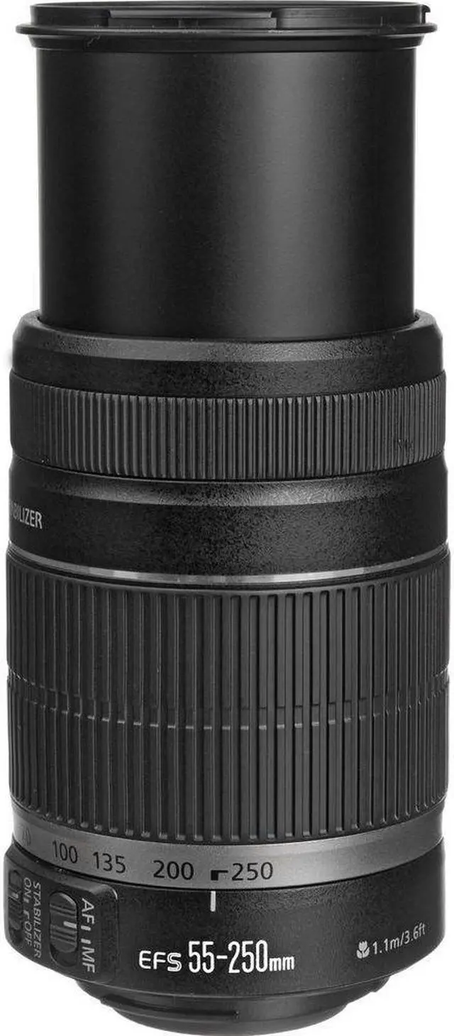 Alt view image 4 of 4 - Canon EF-S 55-250mm f/4-5.6 IS II Lens (5123B006) + 64GB Memory Card - Bundle