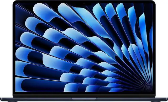 Main image of Apple 2023 MacBook Air Laptop with M2 chip: 15.3-inch Liquid Retina Display, 8GB Unified Memory, 256GB SSD Storage, 1080p FaceTime HD Camera, Touch ID. Works with iPhone/iPad; Midnight
