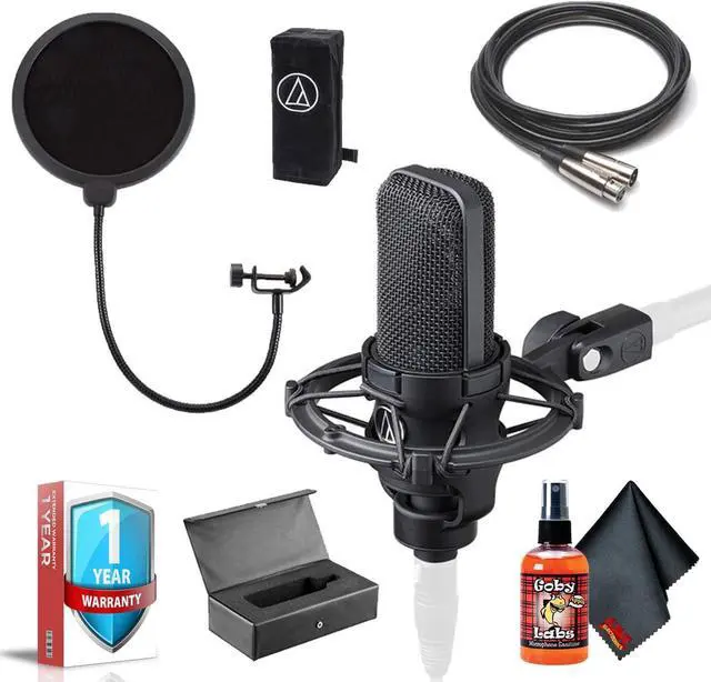 Audio-Technica AT4040 Cardioid Condenser Studio Microphone with