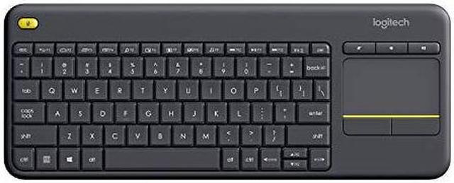 Alt view image 18 of 20 - Logitech K400 Plus Wireless Touch HTPC Keyboard for PC Connected TVs