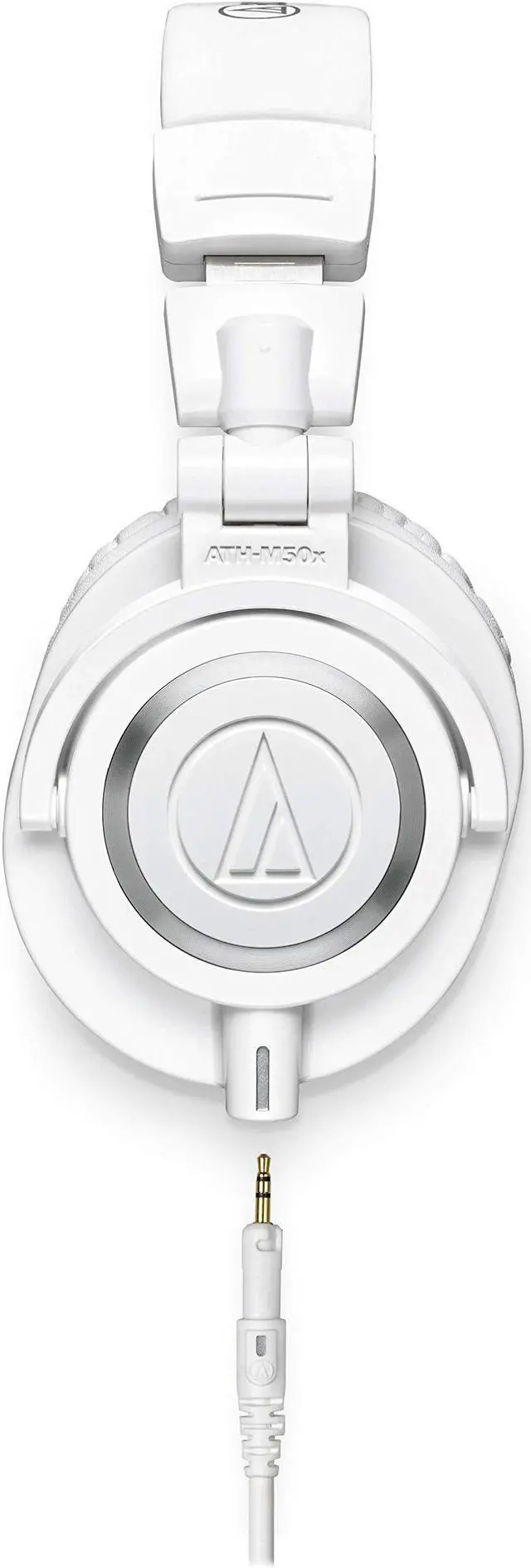 Alt view image 19 of 20 - Audio Technica ATH-M50x Closed-Back Monitoring Headphones (White)