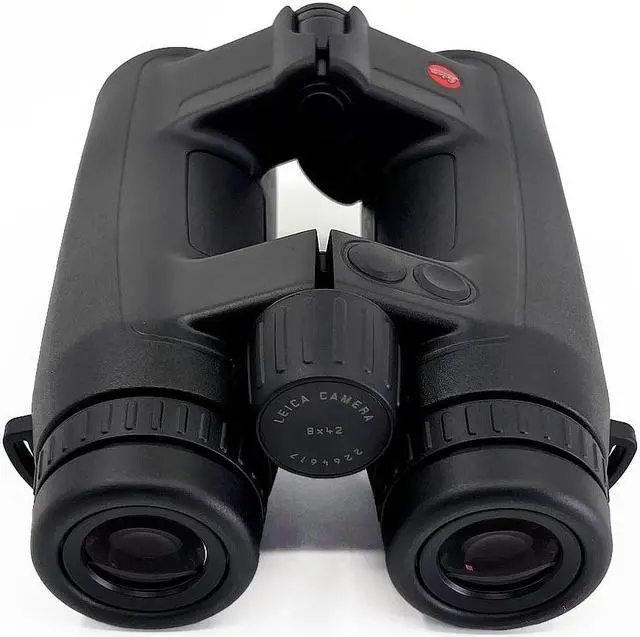 Alt view image 3 of 4 - LEICA Geovid 3200.COM 8x42 Robust Waterproof Nitrogen-Filled Rangefinding Binocular for Hunting, Black 40806