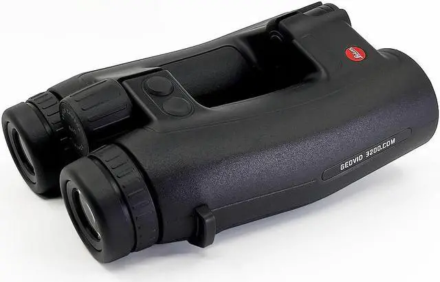 Alt view image 2 of 4 - LEICA Geovid 3200.COM 8x42 Robust Waterproof Nitrogen-Filled Rangefinding Binocular for Hunting, Black 40806