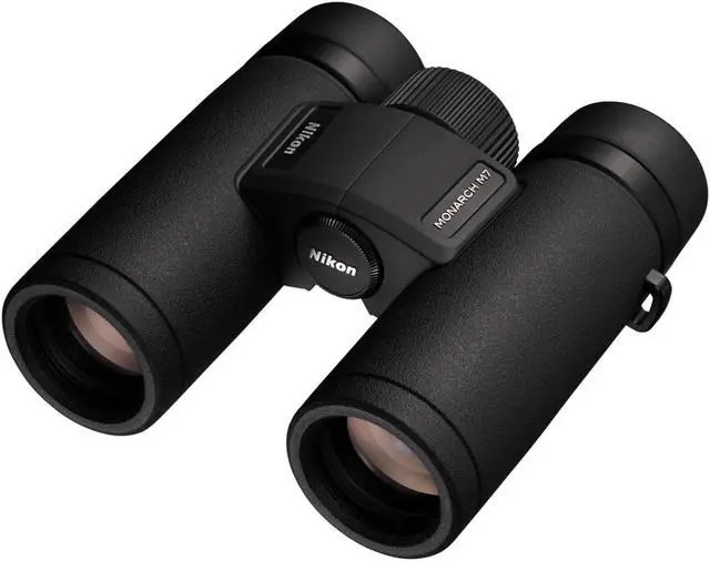 Alt view image 6 of 15 - Nikon Monarch M7 10x30 Binocular | Waterproof, fogproof, Rubber-Armored Compact Binocular with ED Glass & Wide View, Locking Diopter, Limited Official Nikon USA Model